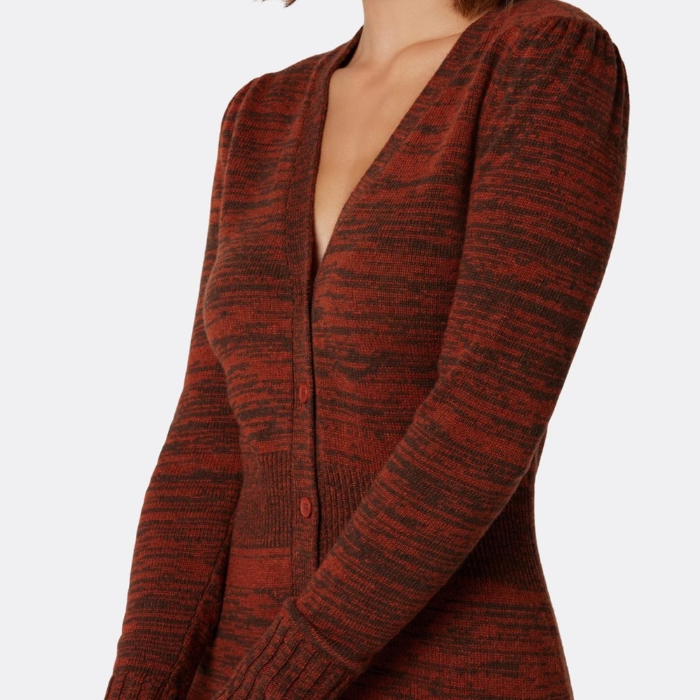Joie Ebba Arabian Spice Sweater Wool Dress - Picture 4 of 7